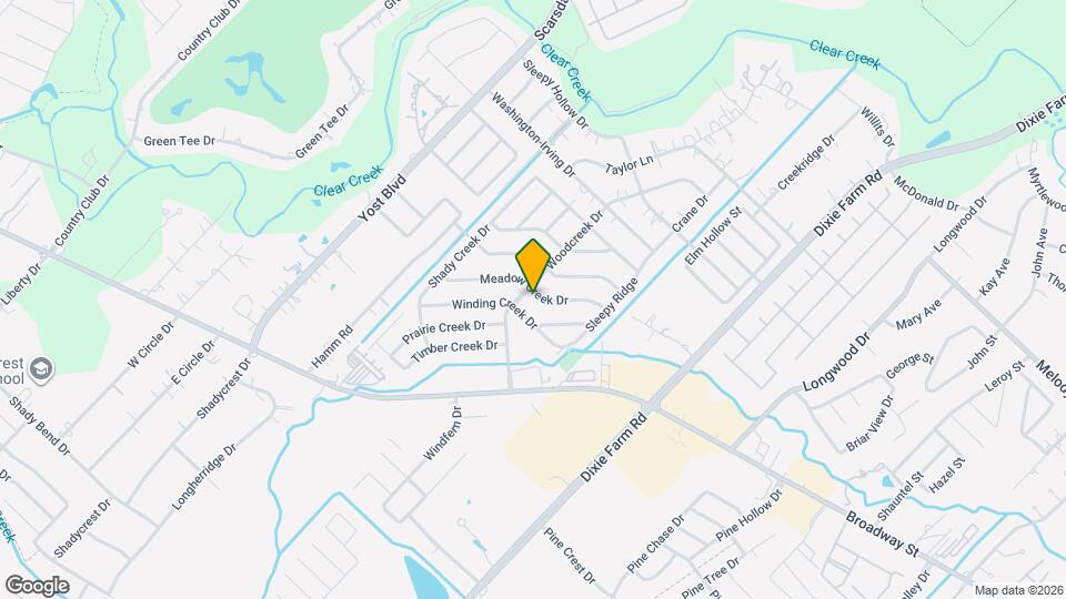 1824 Meadow Creek Dr Map and Location Details