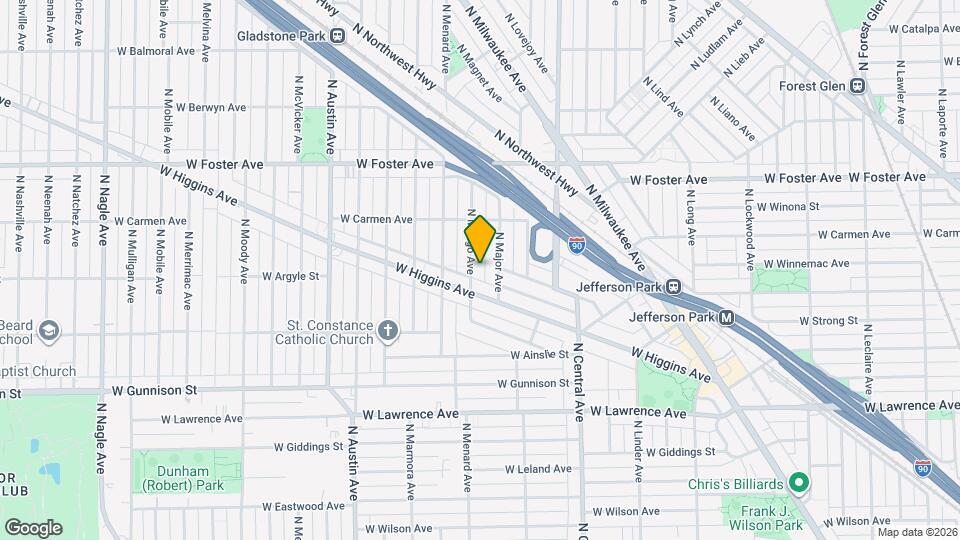 5009 N Mango Ave, Unit 3 Map and Location Details