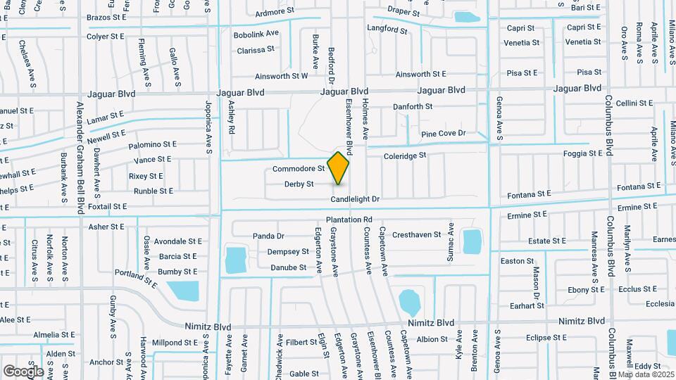 863 Bedford Dr Map and Location Details