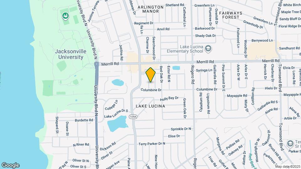 2527 Oak Summit Dr Map and Location Details