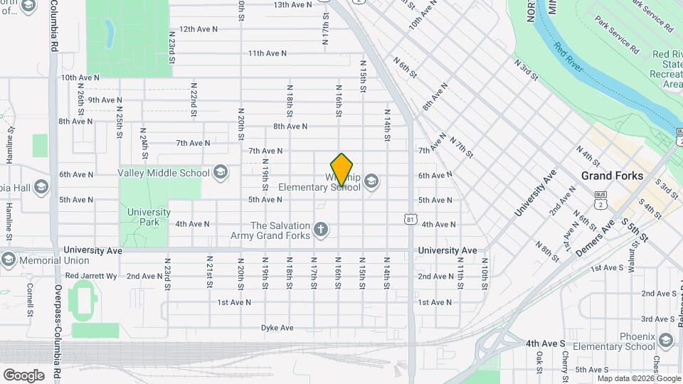 1524 5th Ave N Map and Location Details