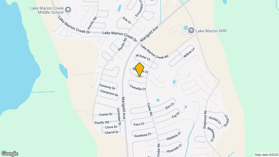 387 Begonia Ct Map and Location Details