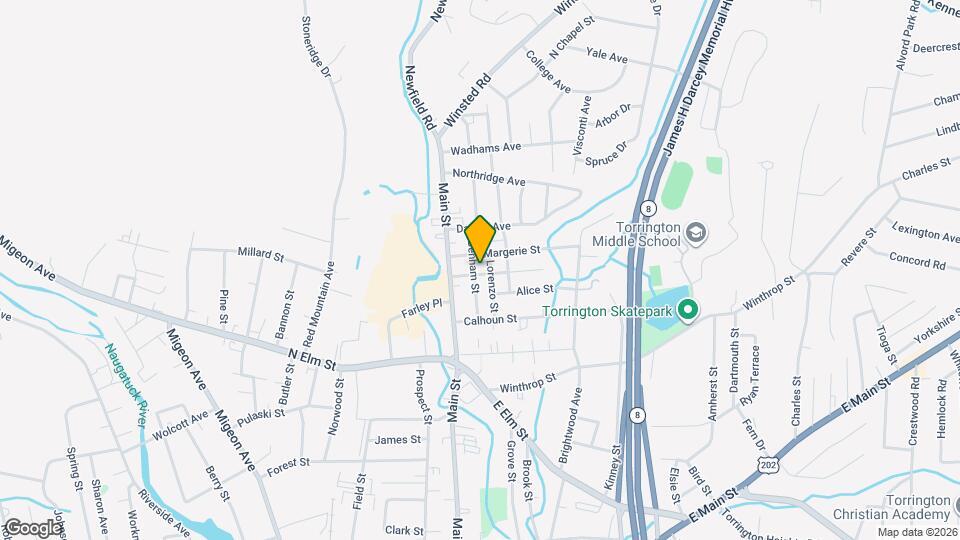 76 Benham St, Unit Second and third floor Map and Location Details