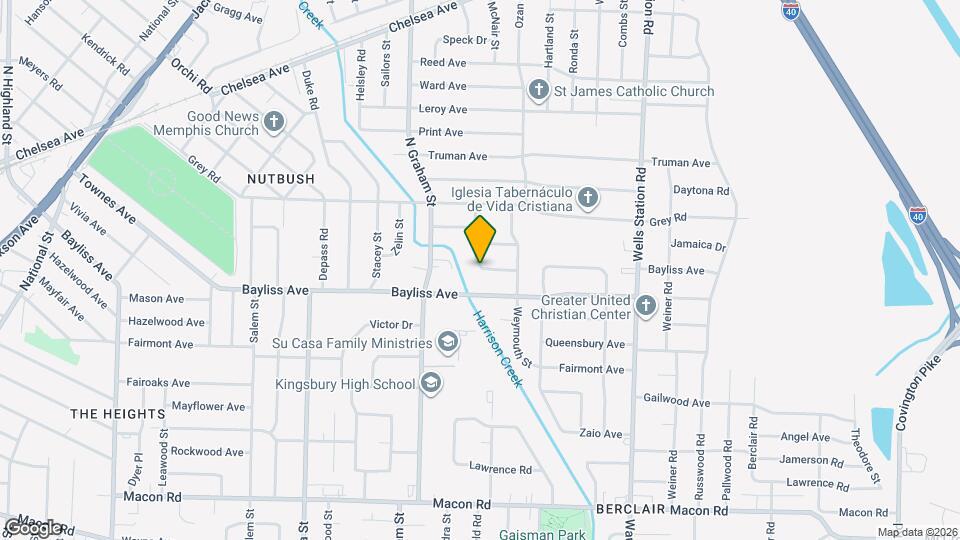 4105 Wilmette Ave Map and Location Details