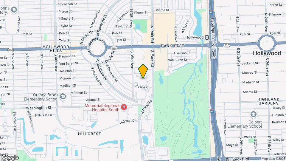 640 S Park Rd Map and Location Details