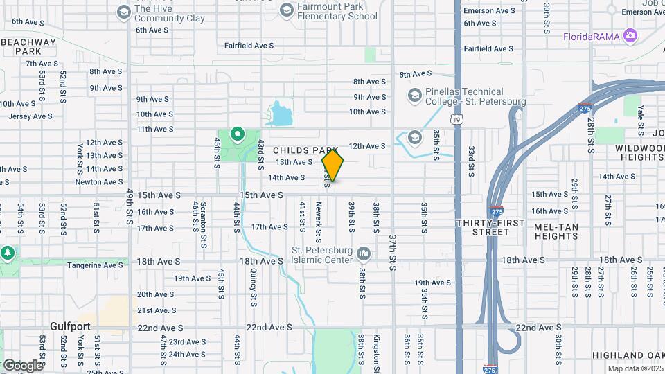1426 40th St S Map and Location Details