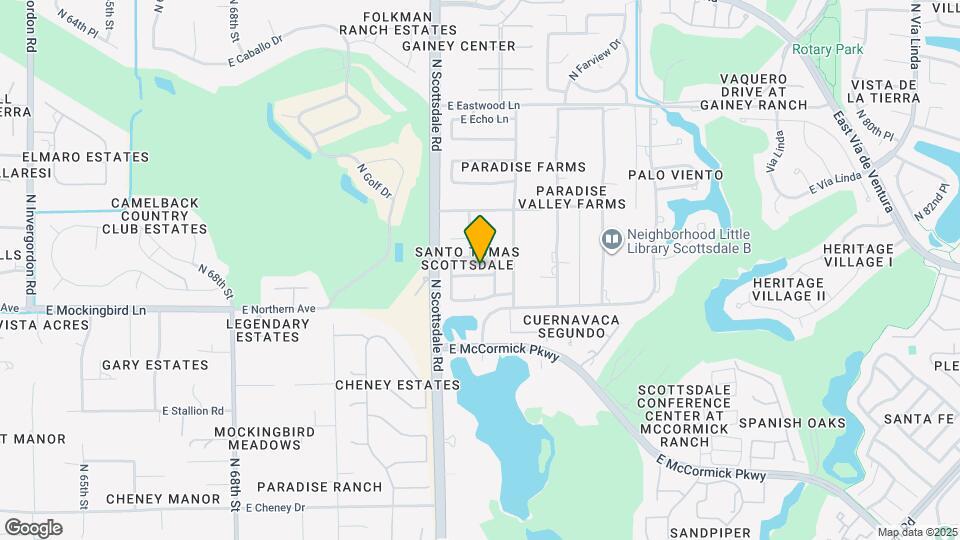 7258 E Loma Ln Map and Location Details