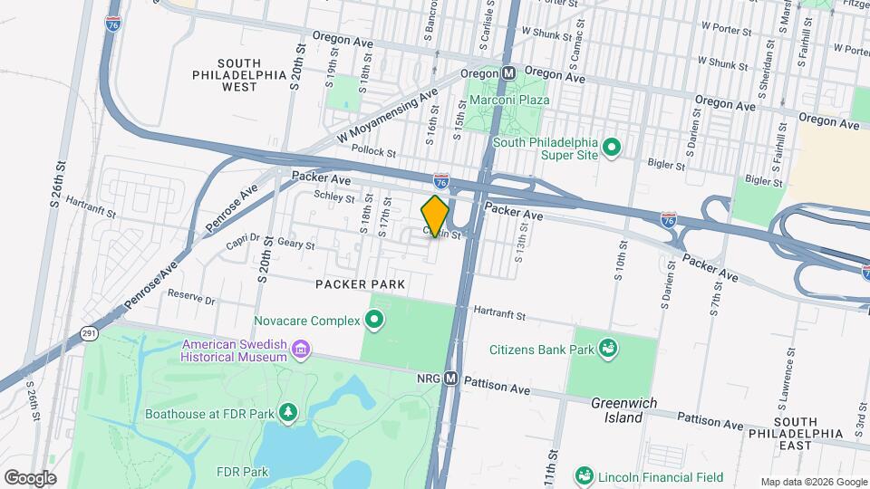 3161 S Sydenham St Map and Location Details