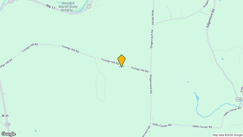 250 Youngs Hill Rd Map and Location Details