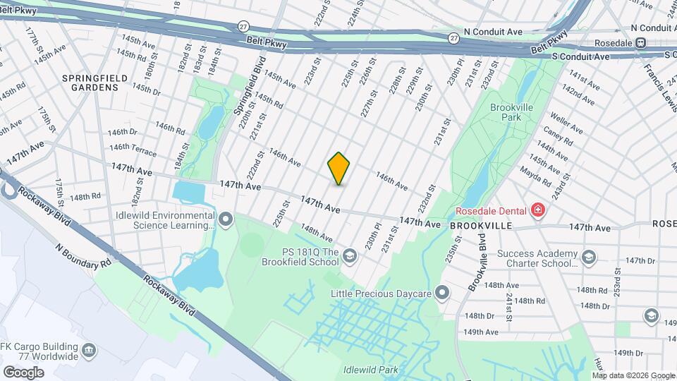 146-06 228th St Map and Location Details