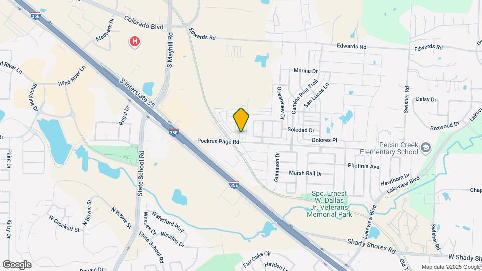 3901 Constantine Dr Map and Location Details