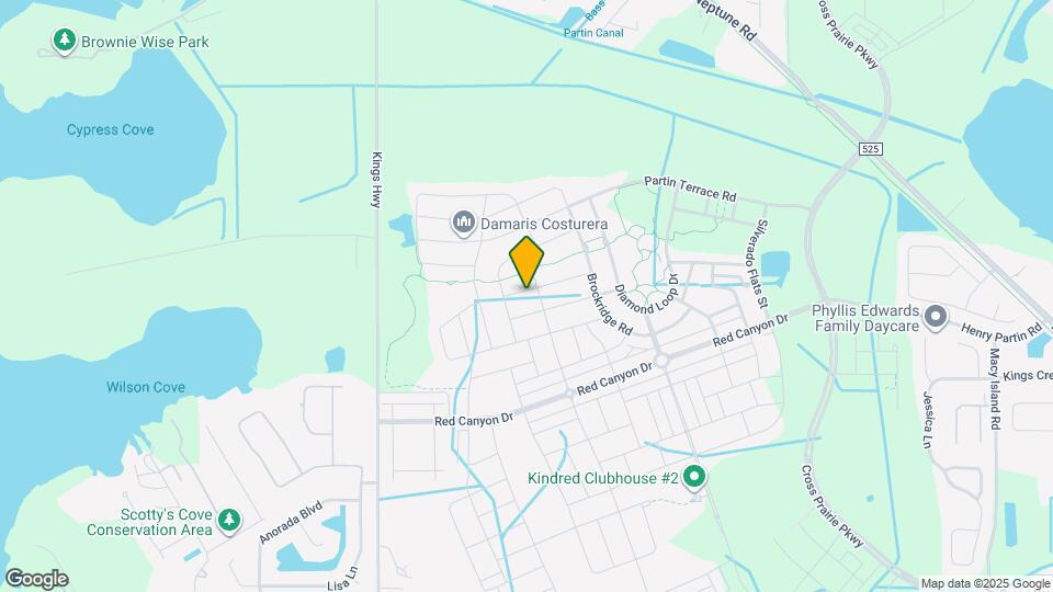 1872 Rustic Falls Dr Map and Location Details