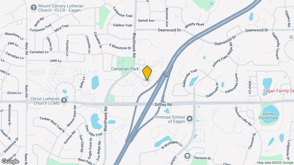 4128 Meadowlark Way Map and Location Details
