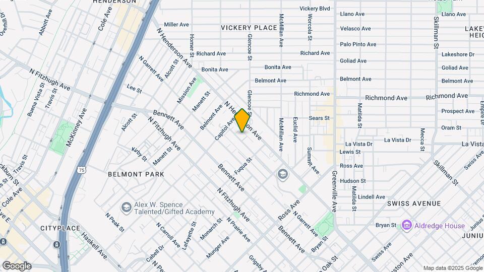 2222 Moser Ave, Unit 103 Map and Location Details