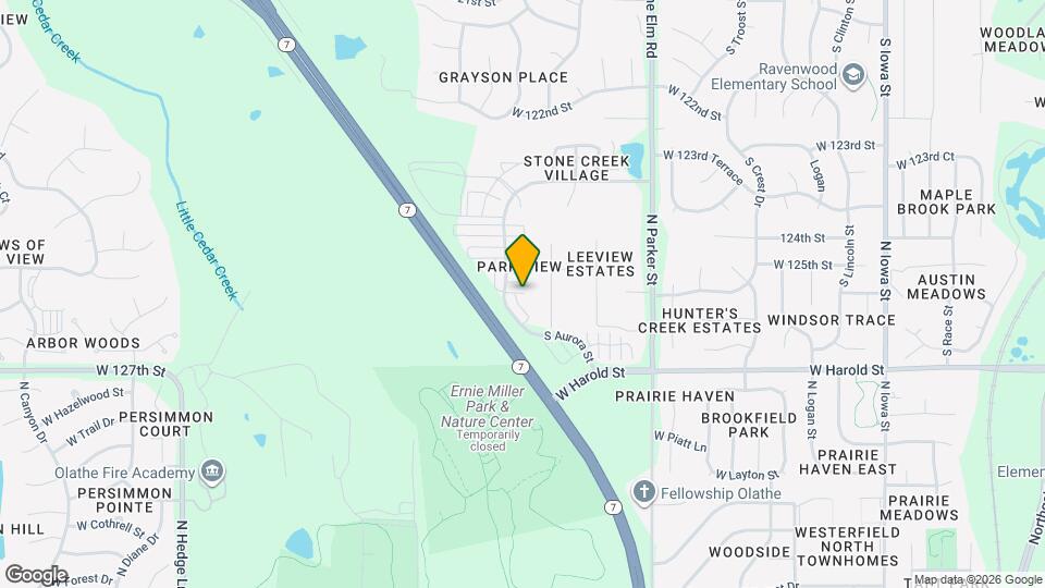 21960 W 125th Cir Map and Location Details