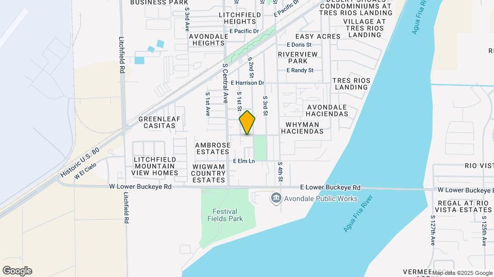 109 E Mountain View Dr Map and Location Details