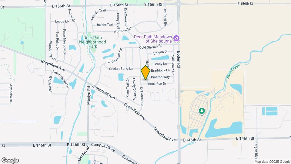 15031 Tiki Trail Map and Location Details