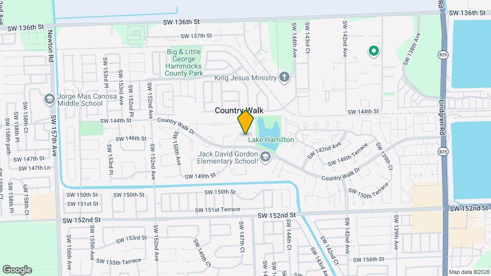 14653 SW 145th Ter Map and Location Details