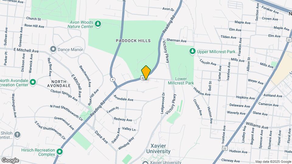 1607 Asmann Ave Map and Location Details