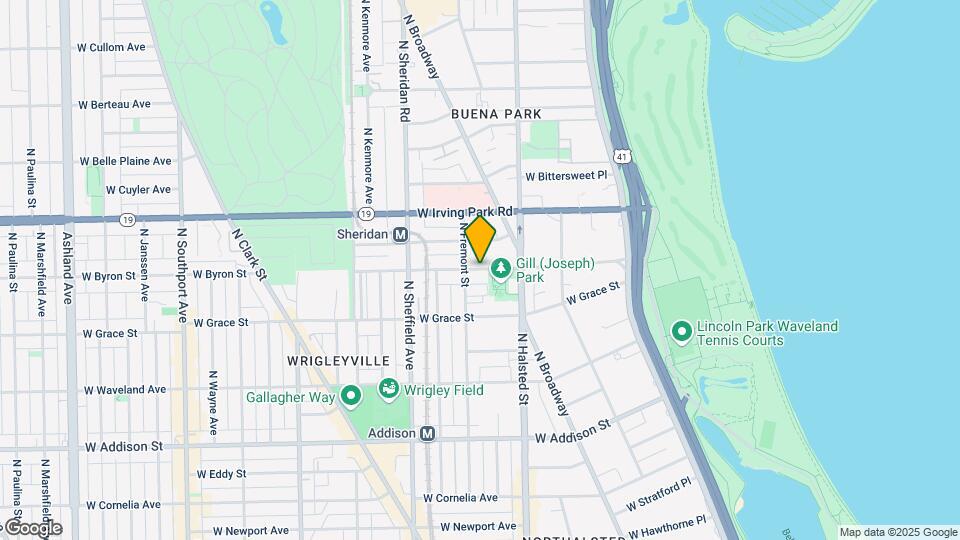 841 W Sheridan Rd, Unit S Mapa y Detalles de la Ubicación