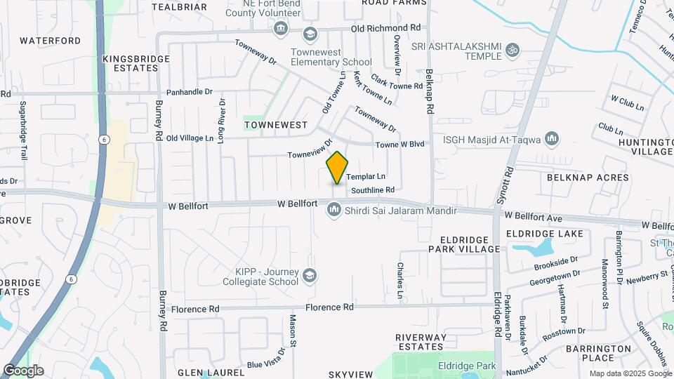 10527 Town Square Rd Mapa y Detalles de la Ubicación