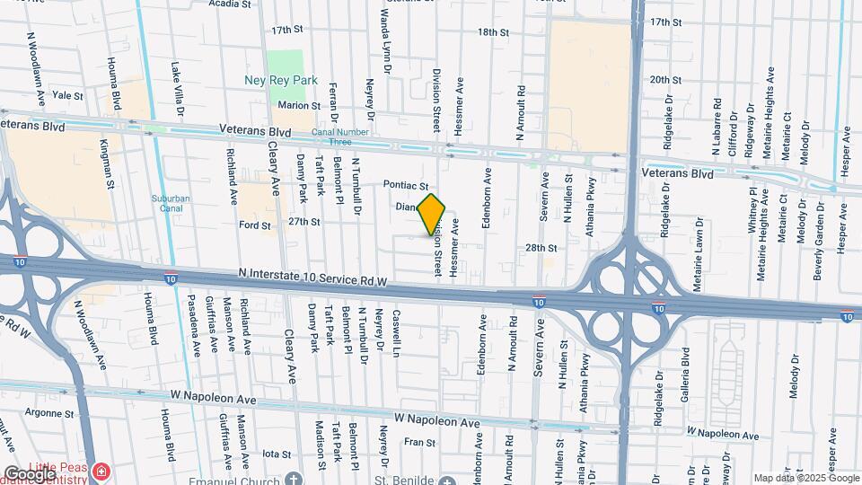 3704 Bunkerhill Dr Map and Location Details