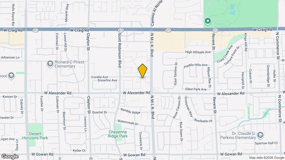 4044 N Atoll Reefs St Map and Location Details