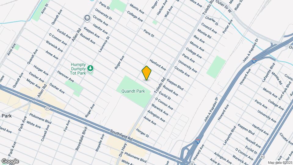 2112 Euclid St Map and Location Details