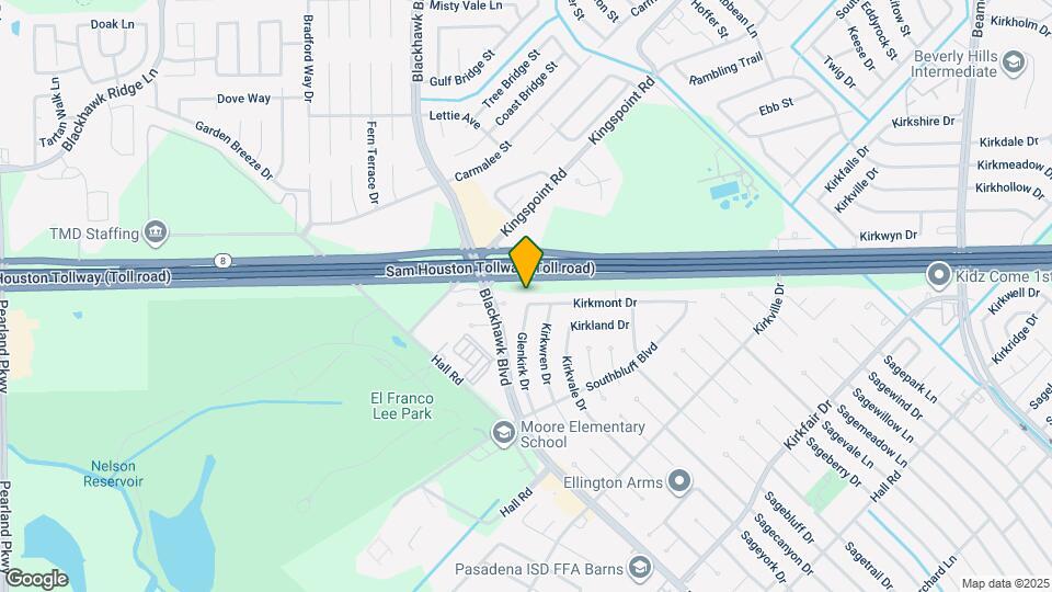 8903 Kirkmont Dr Map and Location Details