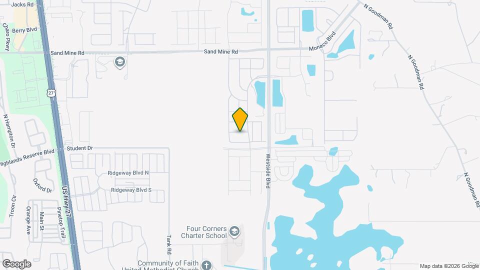 9012 Flamingo Ky Way, Unit SI ID1603842P Map and Location Details