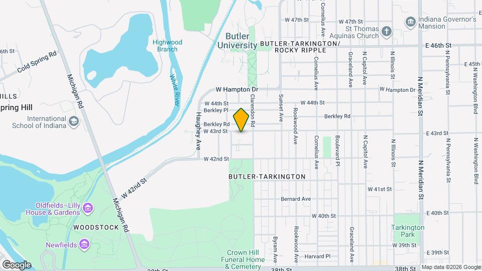 731 W 43rd St Map and Location Details