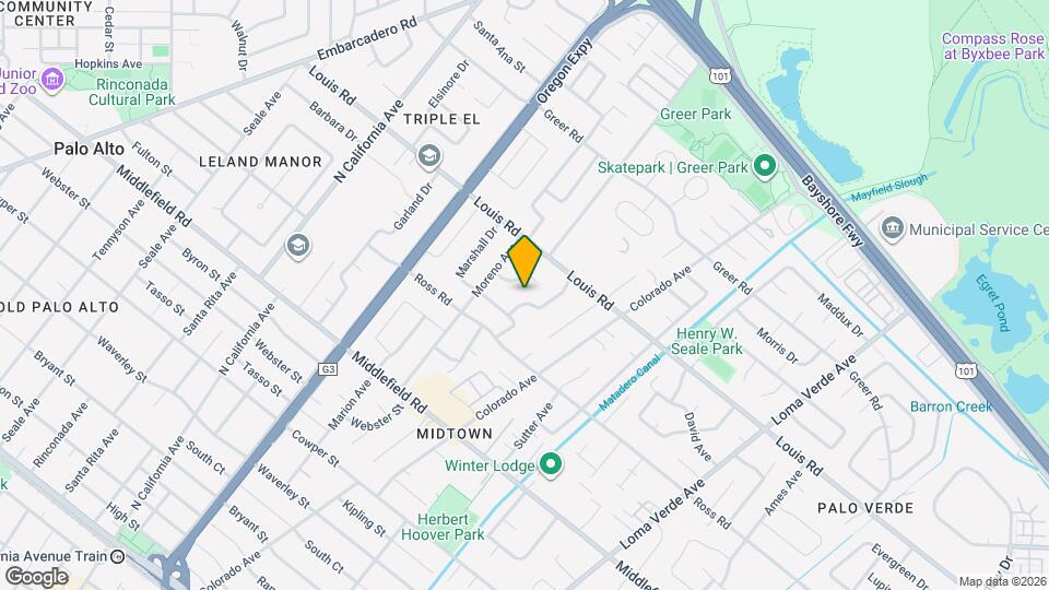 831 Bruce Dr Map and Location Details