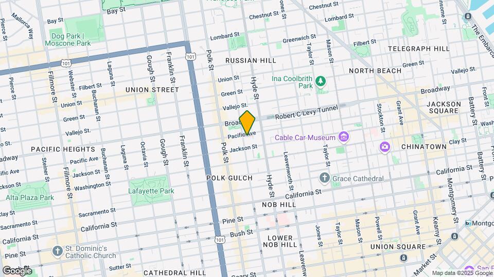 1846 Larkin St Map and Location Details