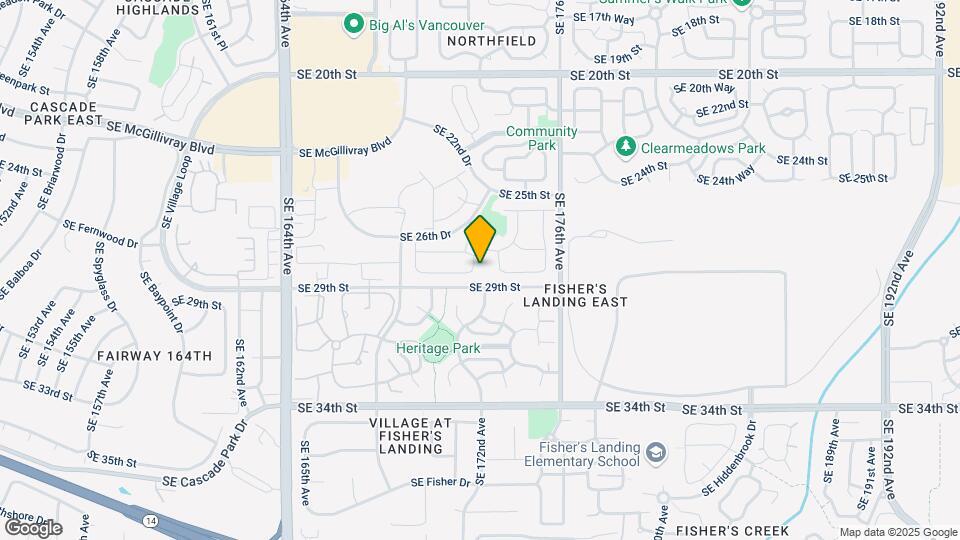 2717 SE 171st Ave Map and Location Details