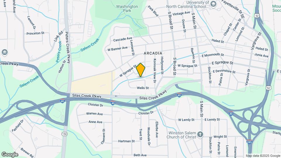 509 W Brookline St Map and Location Details