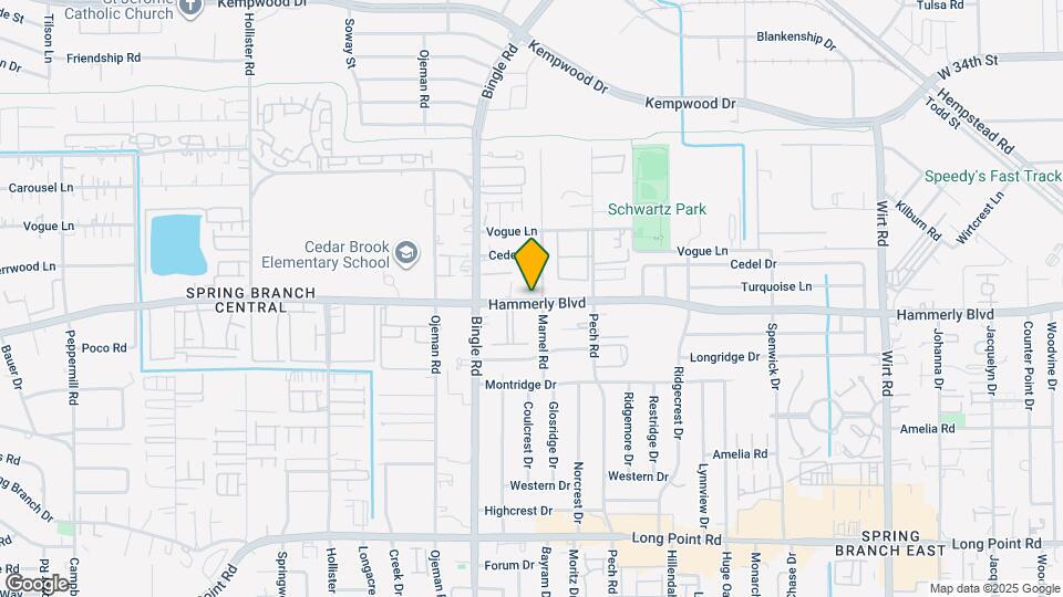 8500 Hammerly Blvd Map and Location Details
