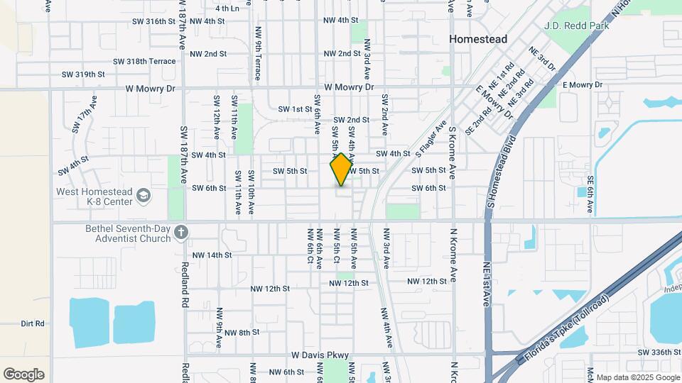 430 SW 6th St Map and Location Details
