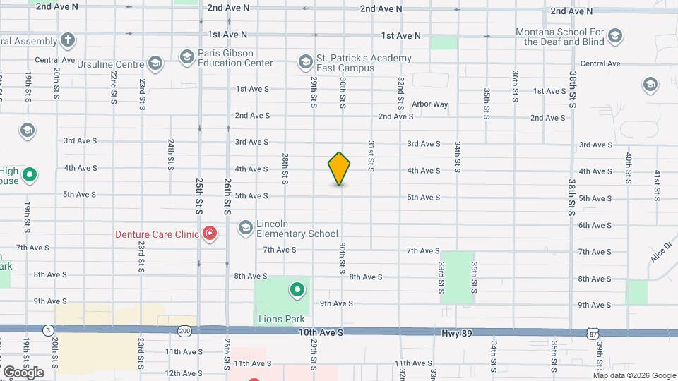 424 30th St S Map and Location Details