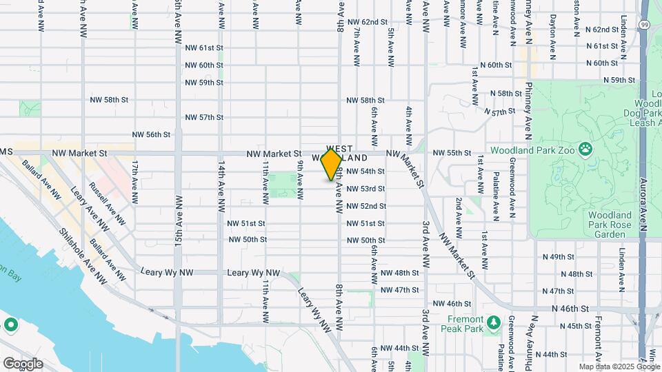 808 NW 53rd St Map and Location Details