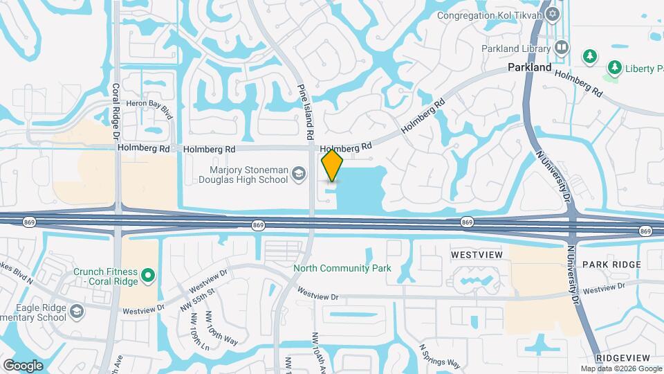 10424 NW 59th Pl Map and Location Details