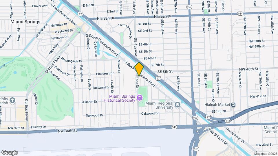 311 East Dr Map and Location Details