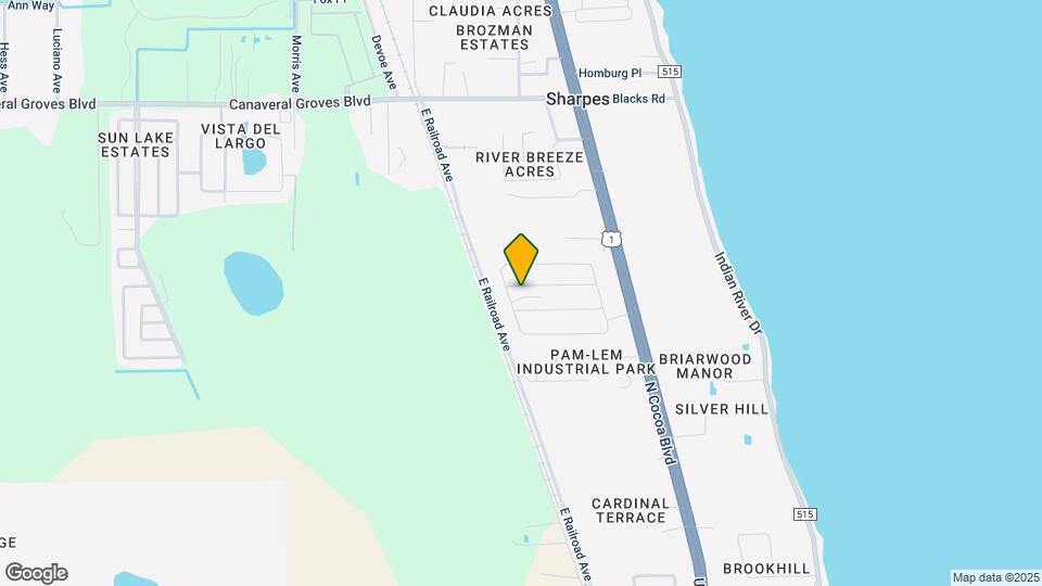 825 Lantana St Map and Location Details