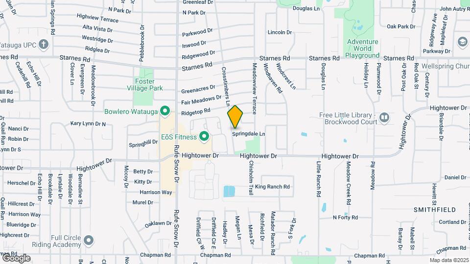 7024 Crosstimbers Ln Map and Location Details