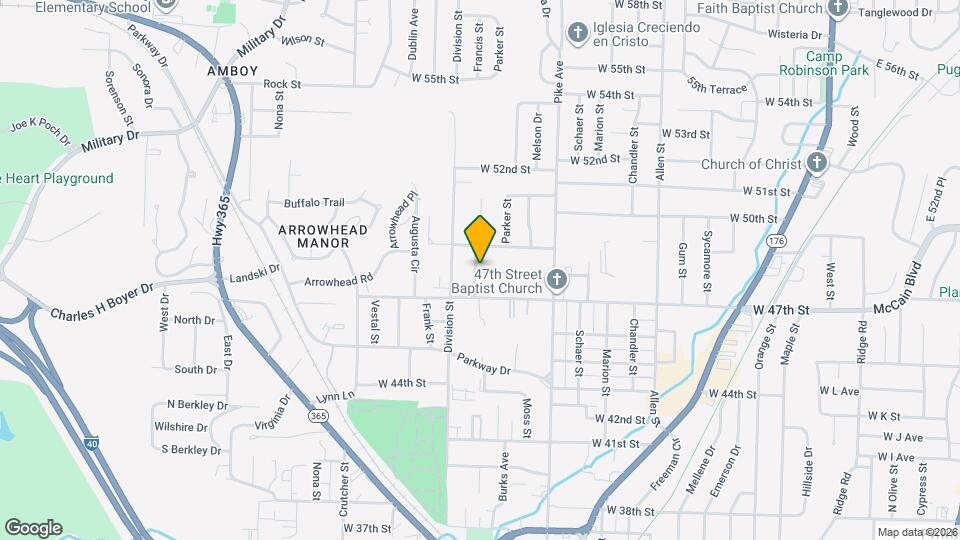 4804 Francis St Map and Location Details