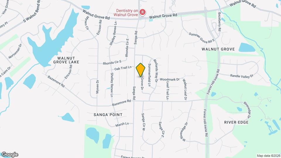 329 Locust Grove Dr Map and Location Details