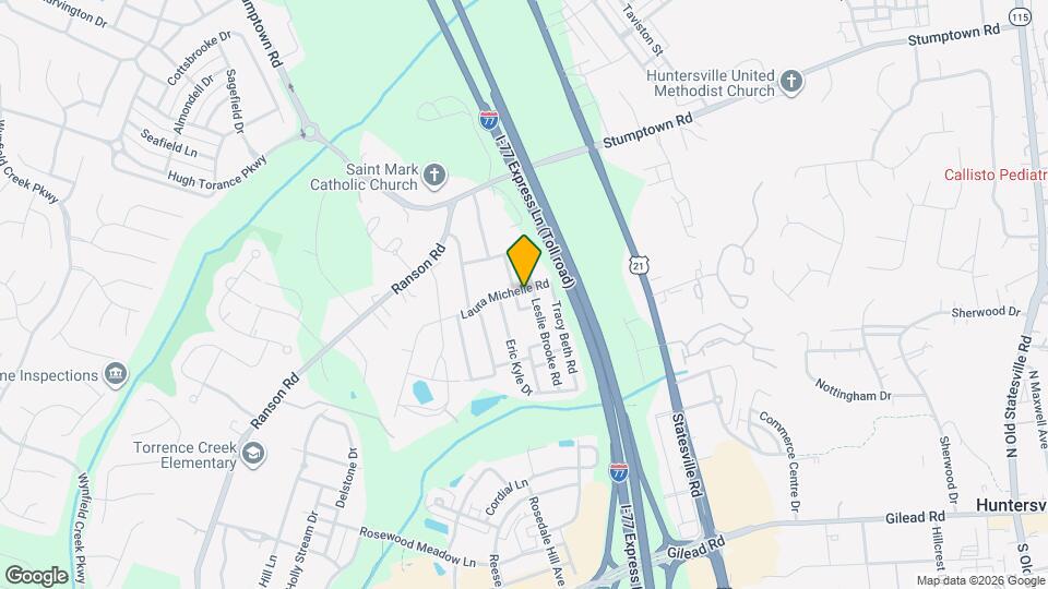 14627 Laura Michelle Rd Map and Location Details