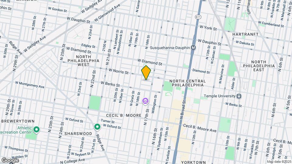 1720 Arlington St Map and Location Details