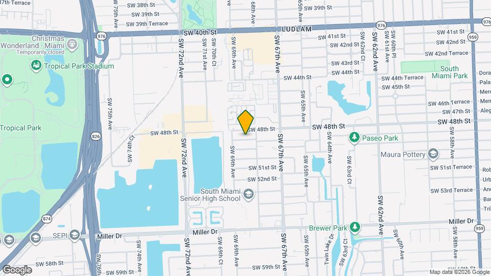 6851 SW 48th Terrace Map and Location Details