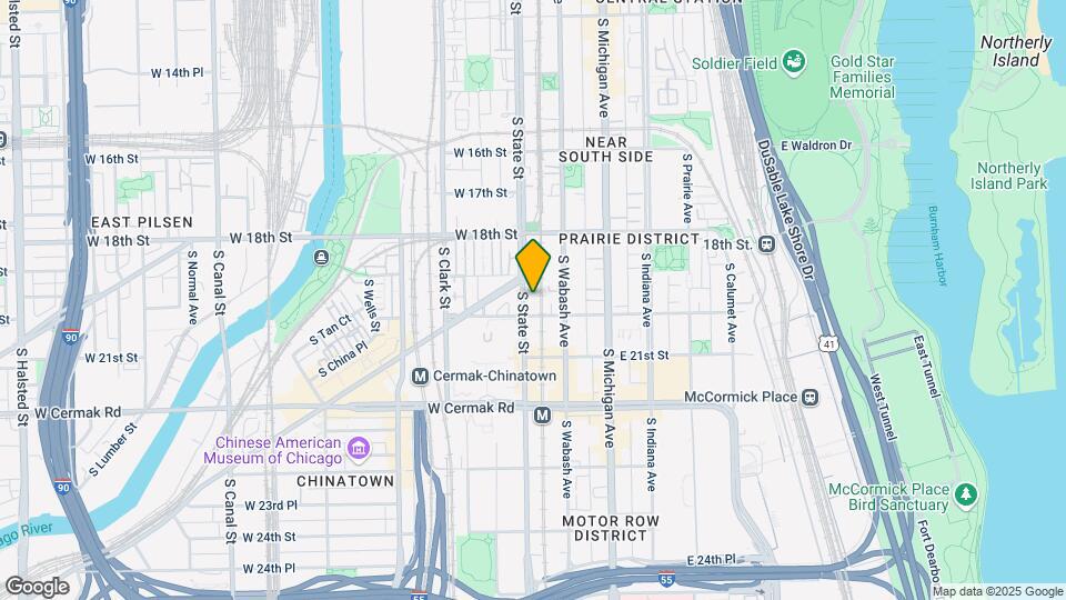 1913-1935 S State St Map and Location Details