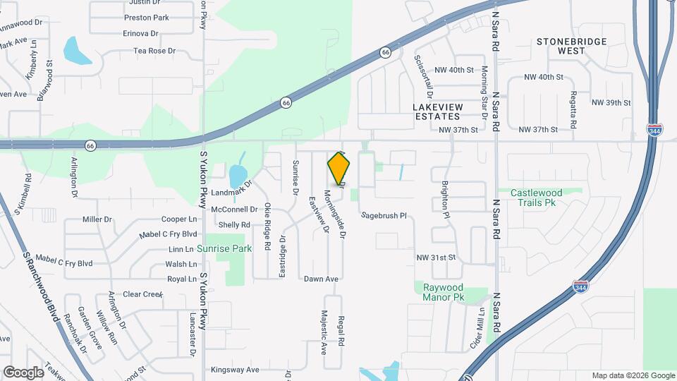 400 Amanda Dr Map and Location Details